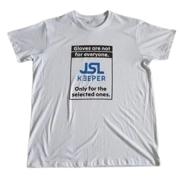 Herren-T-Shirt aus Baumwolle Weiß bedruckt