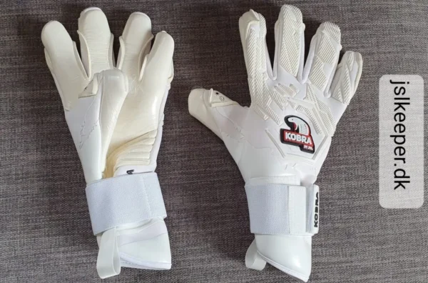 KOBRA white Torwarthandschuhe JSL KEEPER – Bild 5
