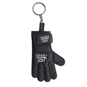 Schlüsselanhänger schwarzer Torwarthandschuh, Latex JSL Keeper