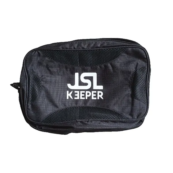 Torwarthandschuhtasche - Schwarz mit Logo